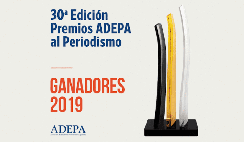 Se entregaron los Premios Adepa 2019 a la excelencia periodística