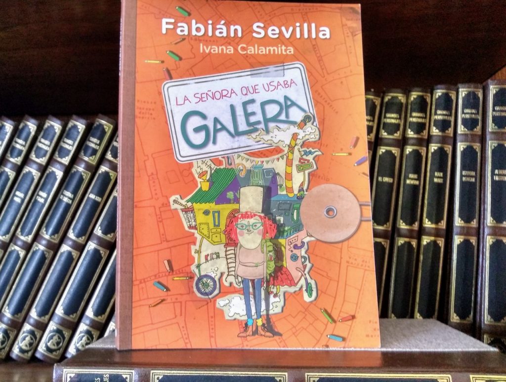 Fabián Sevilla publica en editorial El Ateneo su novela para chicos "La señora que usaba galera"