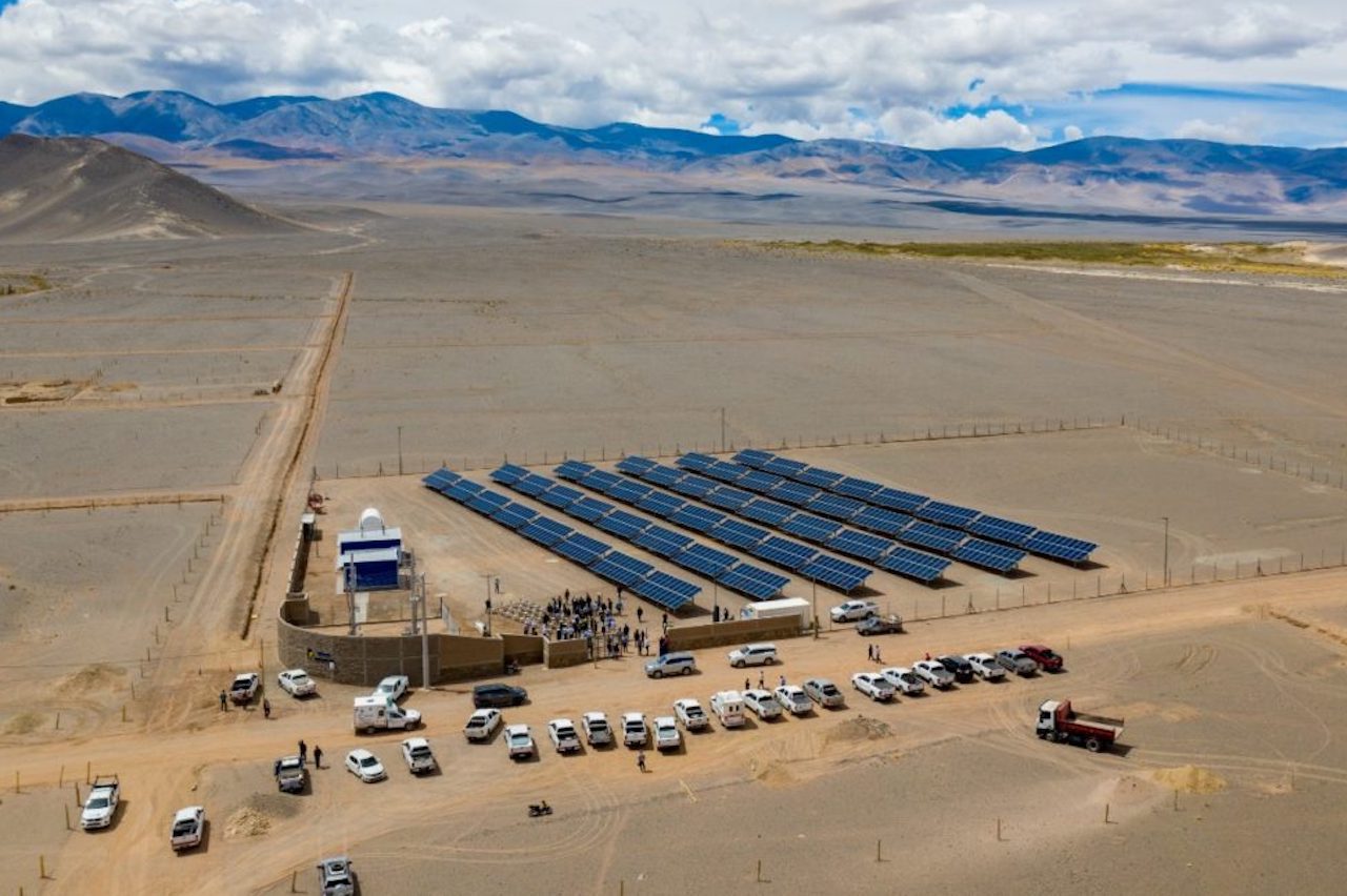 El nuevo parque solar El Peñón en la puna catamarqueña llevará energías limpias a la región